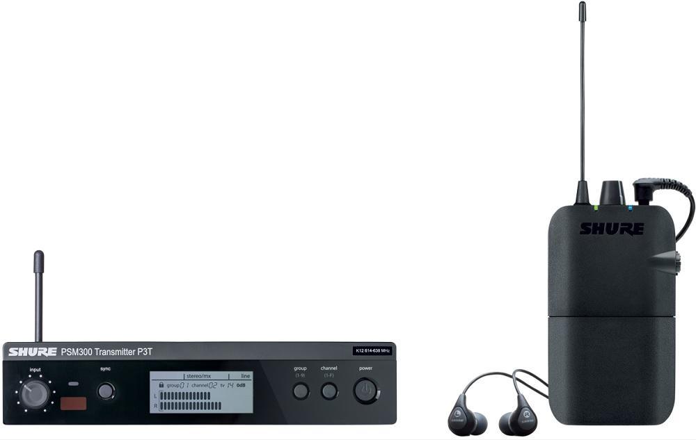 Ear monitor Shure PSM300 P3TER112GR-K3E