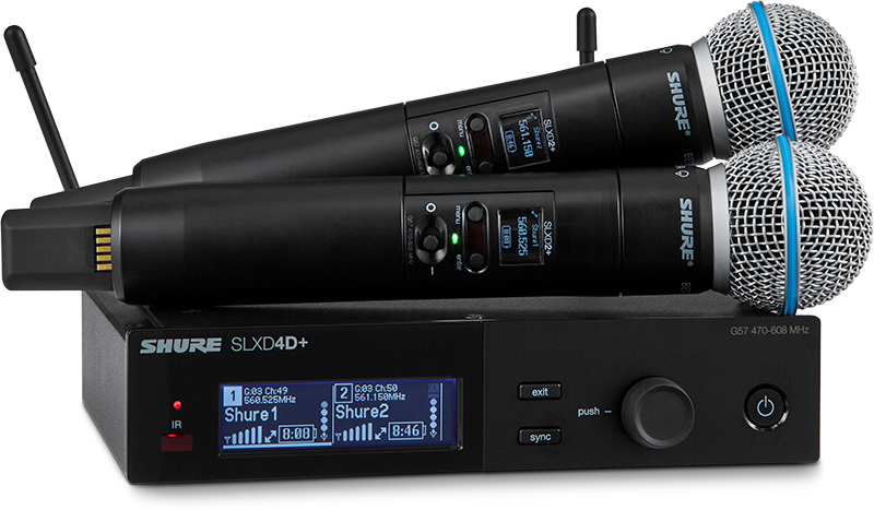 Shure Slxd24d+e-beta 58-g65 - Micro Hf Main - Main picture