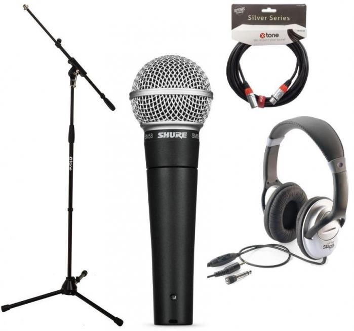 Pack micro Shure Sm58 LCE pack chant