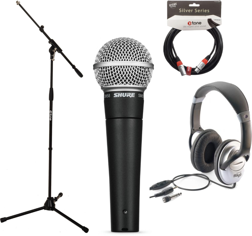 Shure Sm58 Lce Pack Chant - Pack Micro - Main picture
