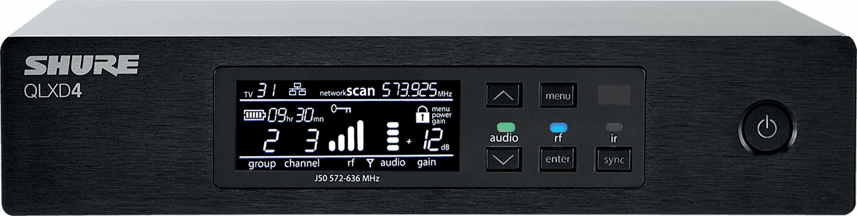Shure Ssx Qlxd4 Bande G51 - RÉcepteur Hf - Main picture
