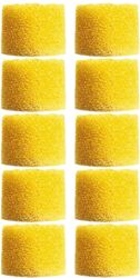 Bonnette & windjammer micro Shure EAYLF1 10 MOUSSES JAUNES