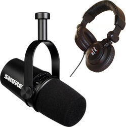 Pack micro  Shure MV7-K + Pro 580 Offert