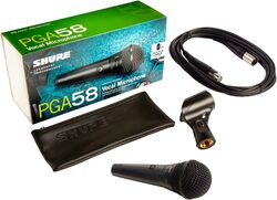 Micro chant Shure PGA58 XLR