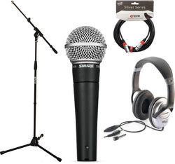 Pack micro  Shure Sm58 LCE pack chant