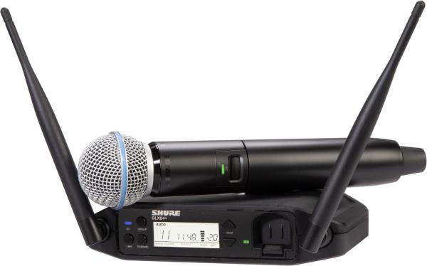 Shure GLXD24+/B58/Z4 Wireless handheld microphone
