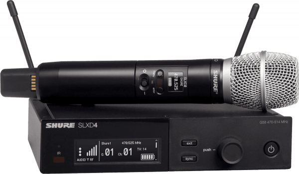 Shure SLXD24E-SM86-H56 Wireless handheld microphone