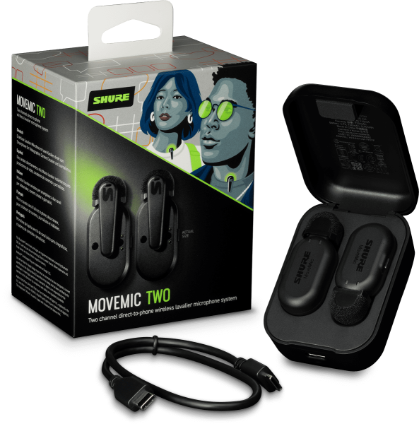 Shure Movemic MV TWO Z6 Wireless lavalier microphone