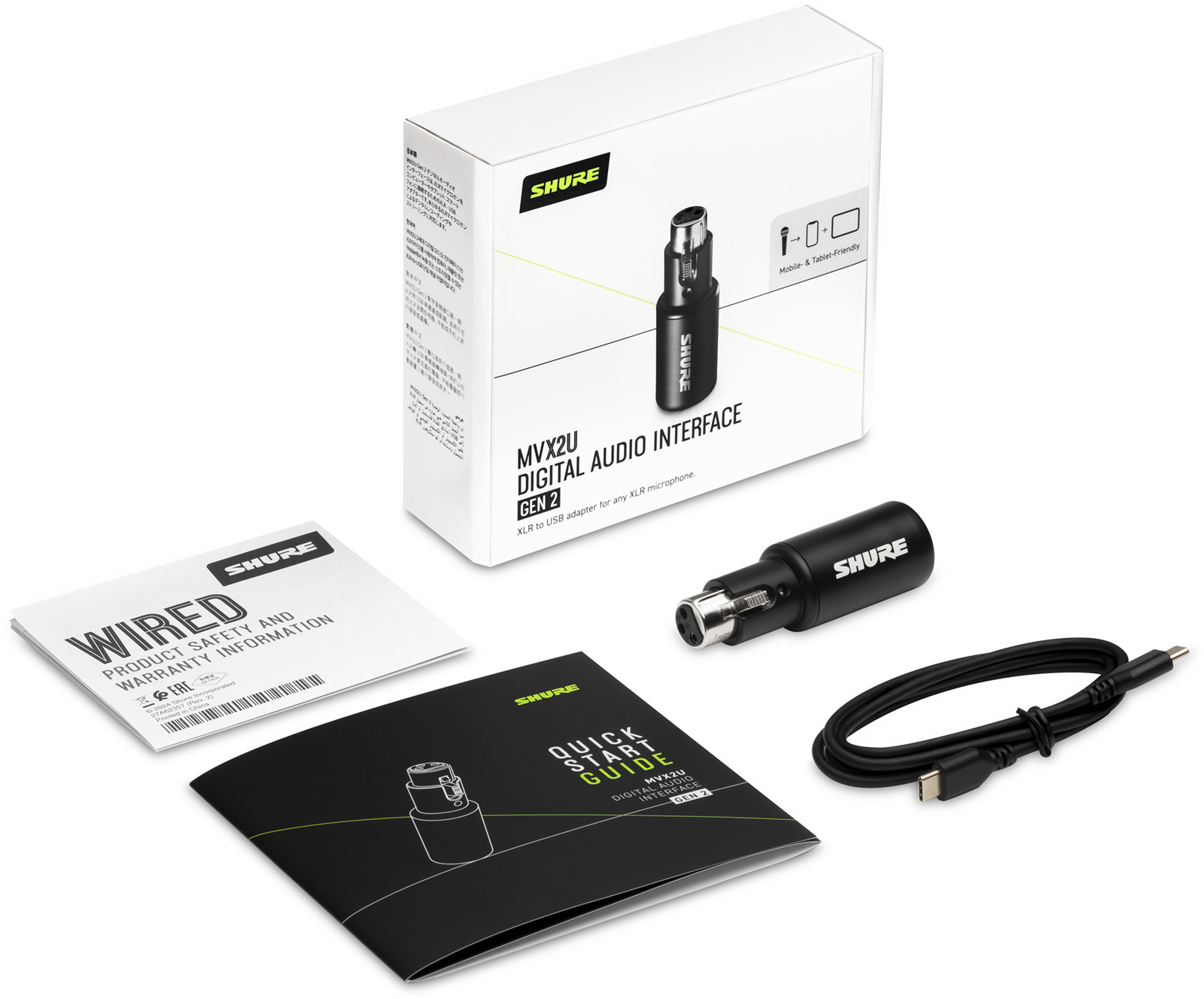 Shure Mvx2u Gen 2 - Carte Son Usb - Variation 6
