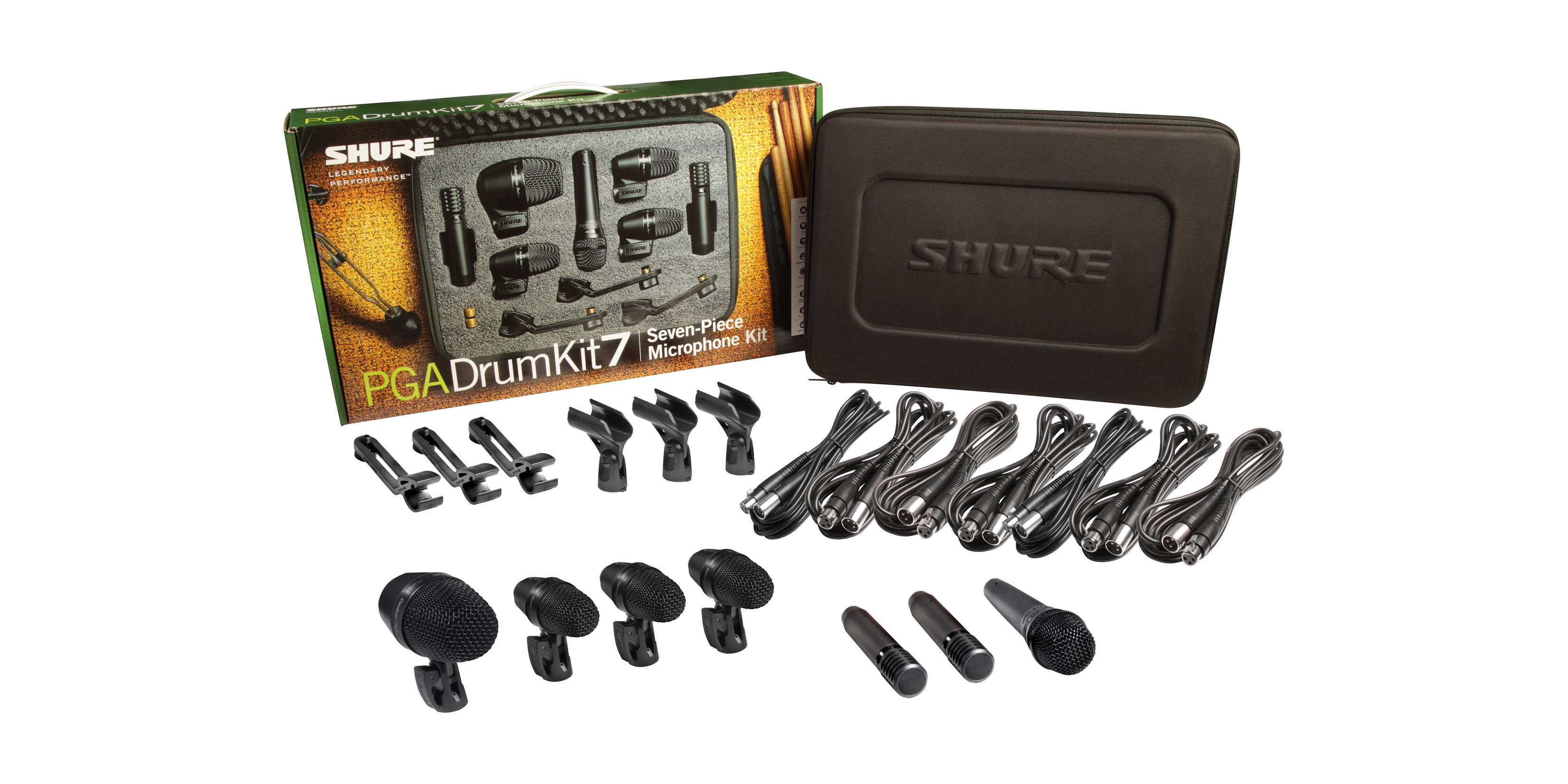 Shure Pga Drumkit 7 - Paire, Kit, Stereo Set Micros - Variation 2