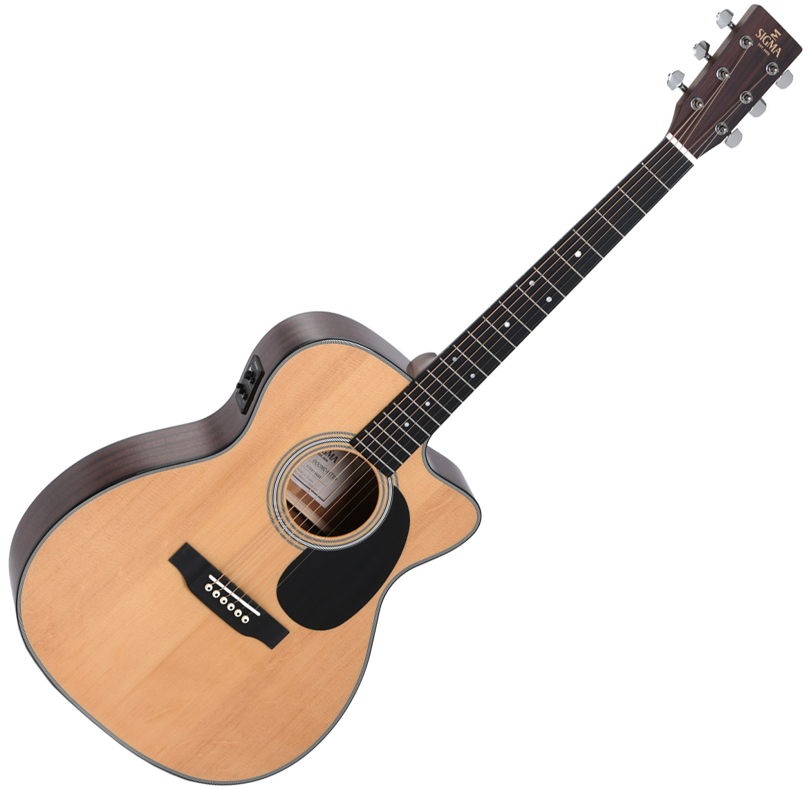 Guitare electro acoustique Sigma 1 Series 000MC1E natural