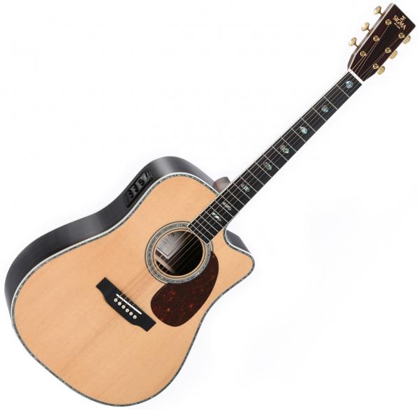 Guitare acoustique Sigma Standard DTC-41E - Natural
