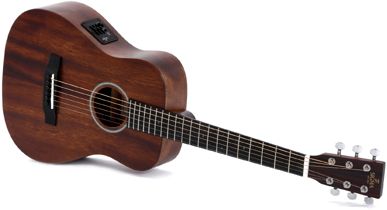 Sigma Tm-15e Travel Tout Acajou Mic - Natural Satin - Guitare Acoustique Voyage - Variation 2