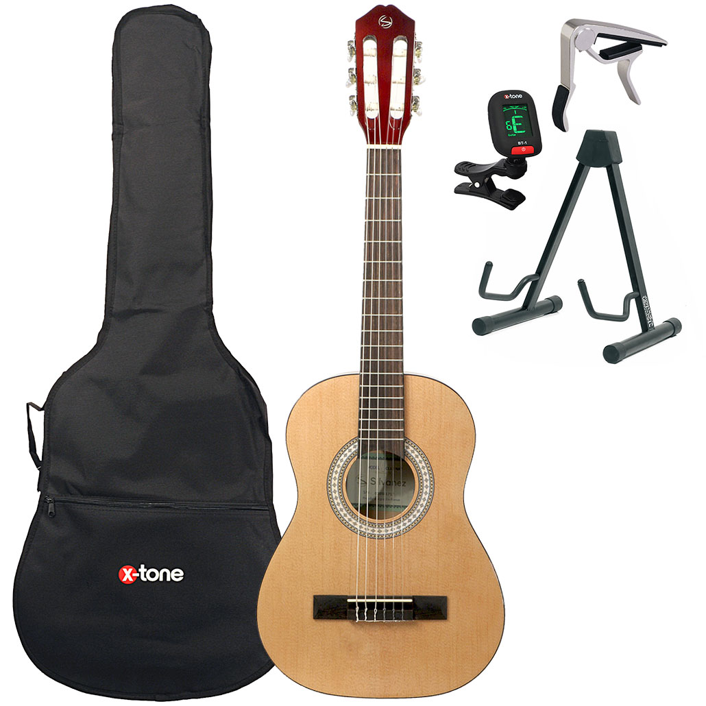 Guitare classique pour enfant (1/4) avec accessoires