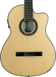Guitare classique format 4/4 Silvanez CLCR44 (Thinline) - natural