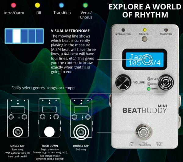 Singular sound BeatBuddy Mini