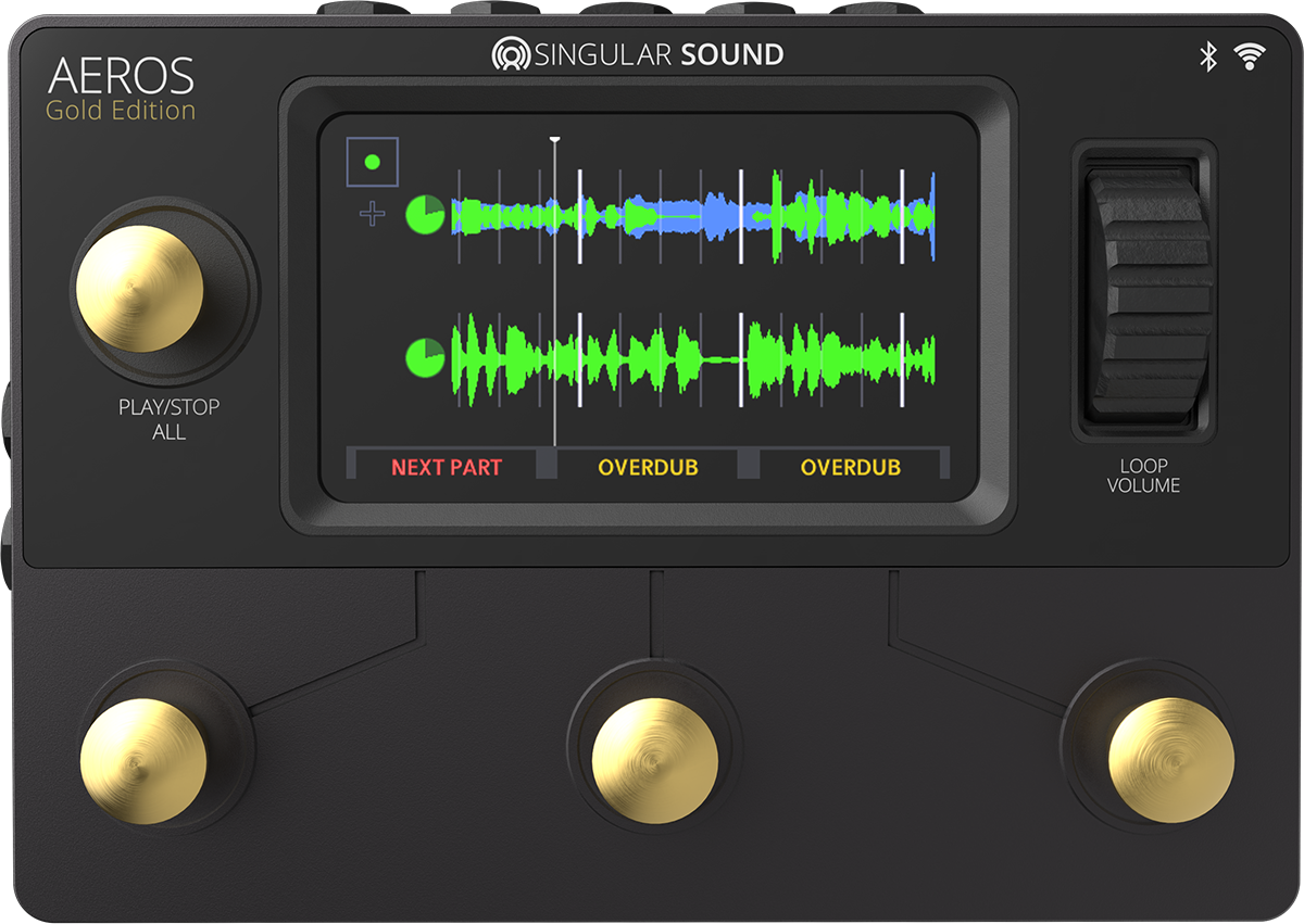 Singular Sound Aeros Looper Gold - PÉdale Looper - Main picture