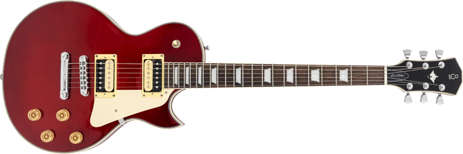 Sire Larry Carlton L7 New Gen 2h Ht Eb - Candy Apple Red - Guitare Électrique Single Cut - Main picture