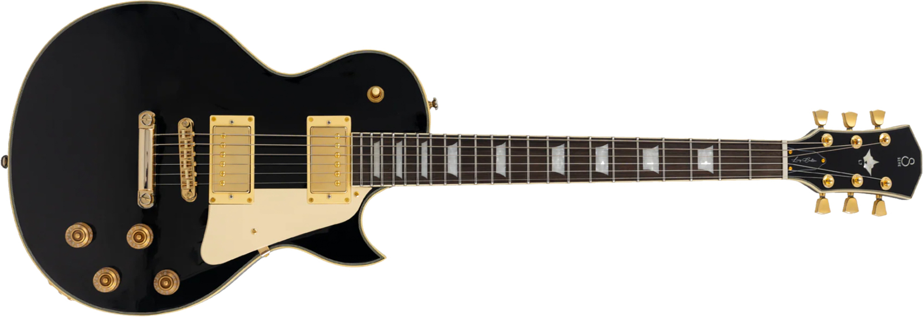 Sire Larry Carlton L7 New Gen 2h Ht Eb - Black - Guitare Électrique Single Cut - Main picture
