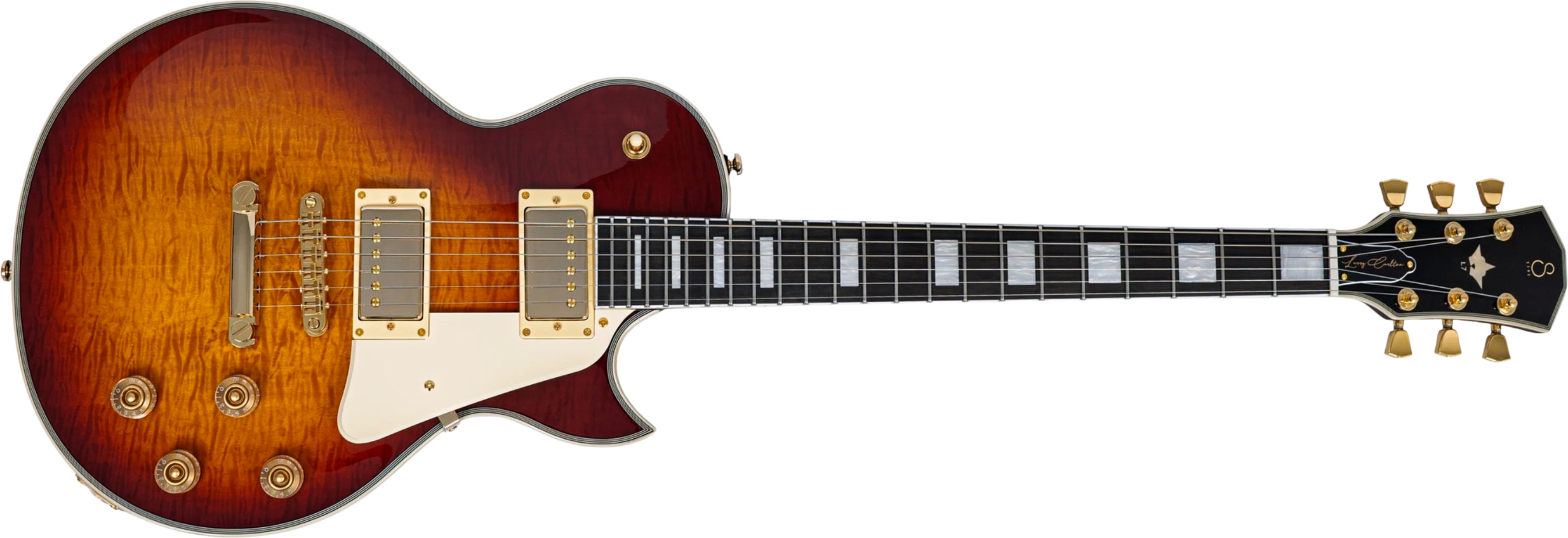 Sire Larry Carlton L7dx 2h Ht Eb - Tobacco Sunburst - Guitare Électrique Single Cut - Main picture