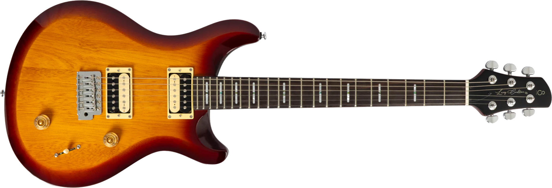 Sire Larry Carlton Q3 2h Trem Rw - Tobacco Sunburst - Guitare Électrique Double Cut - Main picture