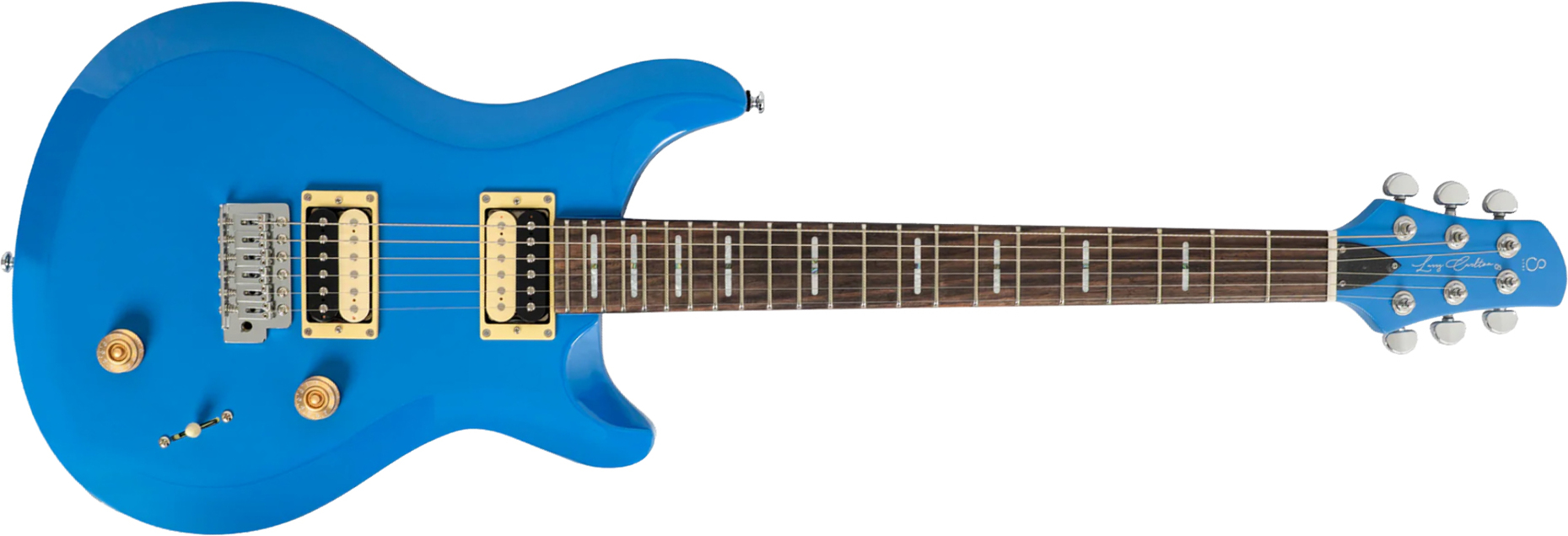Sire Larry Carlton Q3 2h Trem Rw - Midnight Blue - Guitare Électrique Double Cut - Main picture
