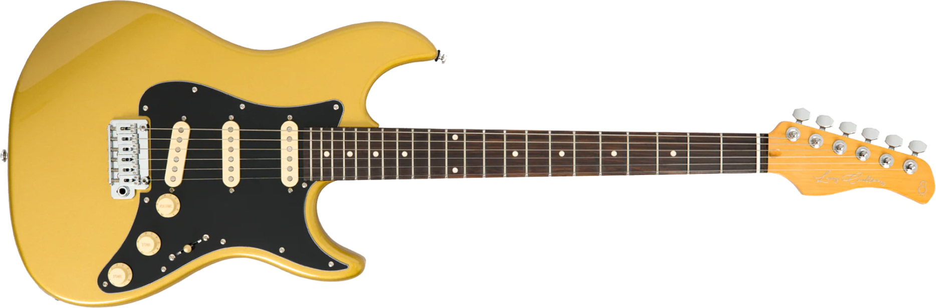 Sire Larry Carlton S3 New Gen 3s Trem Rw - Metallic Gold - Guitare Électrique Forme Str - Main picture