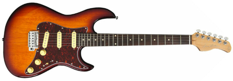 Sire Larry Carlton S3 Sss Signature 3s Trem Rw - Tobacco Sunburst - Guitare Électrique Forme Str - Main picture