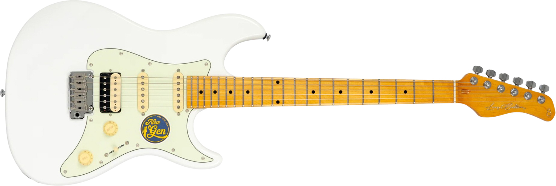 Sire Larry Carlton S7 Hss New Gen Trem Mn - White - Guitare Électrique Forme Str - Main picture