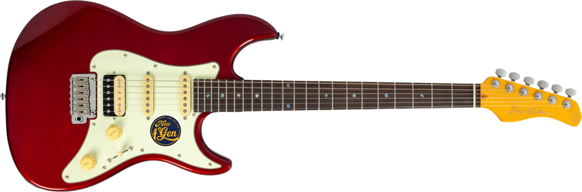 Sire Larry Carlton S7 Hss New Gen Trem Rw - Candy Apple Red - Guitare Électrique Forme Str - Main picture