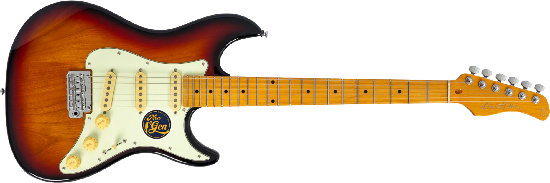 Sire Larry Carlton S7 New Gen 3s Trem Mn - 3 Tone Sunburst - Guitare Électrique Forme Str - Main picture
