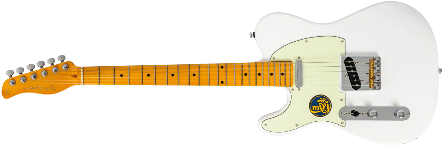 Sire Larry Carlton T7 Lh Gaucher New Gen 2s Ht Mn - White - Guitare Électrique Forme Tel - Main picture