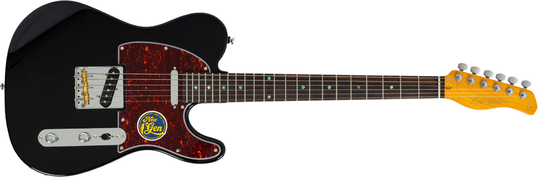 Sire Larry Carlton T7 New Gen 2s Ht Rw - Black - Guitare Électrique Forme Tel - Main picture