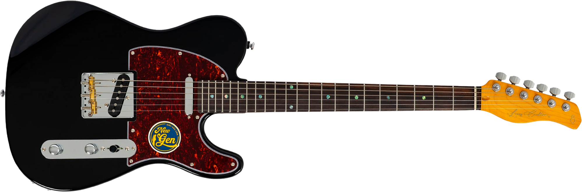 Sire Larry Carlton T7 New Gen 2s Ht Rw - Black - Guitare Électrique Forme Tel - Main picture