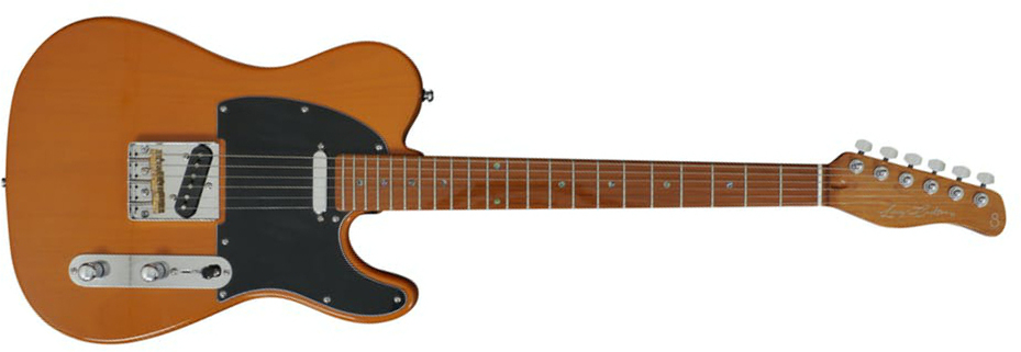 Sire Larry Carlton T7 Signature 2s Ht Mn - Butterscotch Blonde - Guitare Électrique Forme Tel - Main picture