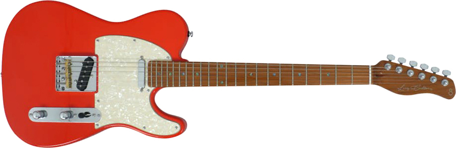 Sire Larry Carlton T7 Signature 2s Ht Mn - Fiesta Red - Guitare Électrique Forme Tel - Main picture