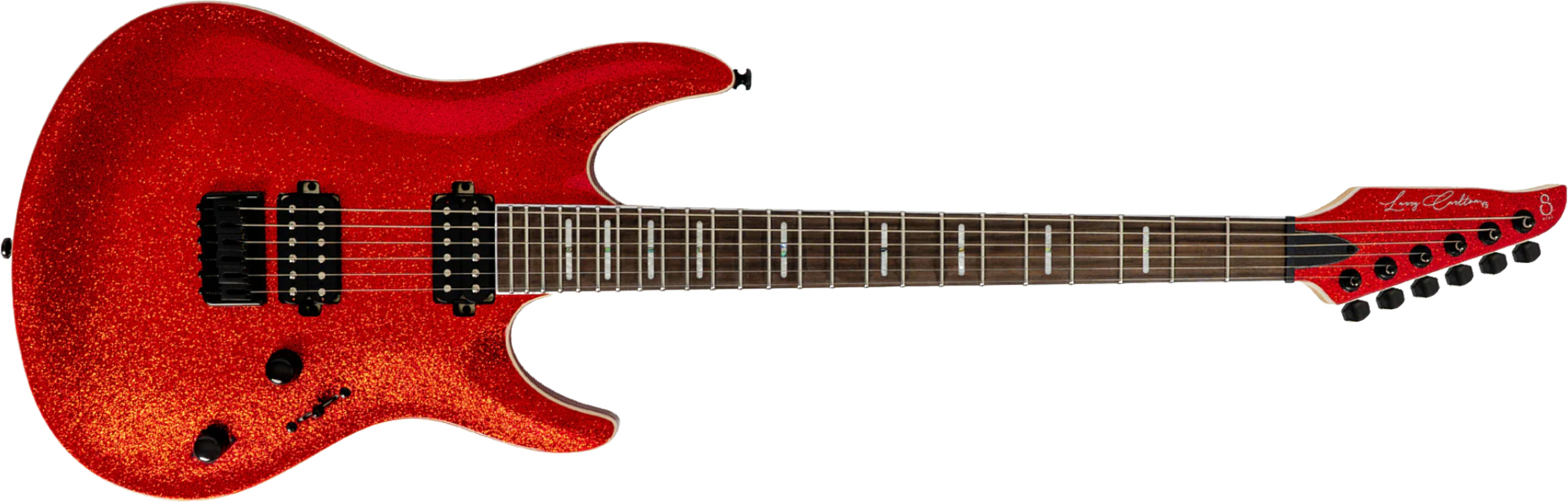 Sire Larry Carlton Y5 2h Ht Rw - Red Sparkle - Guitare Électrique Forme Str - Main picture