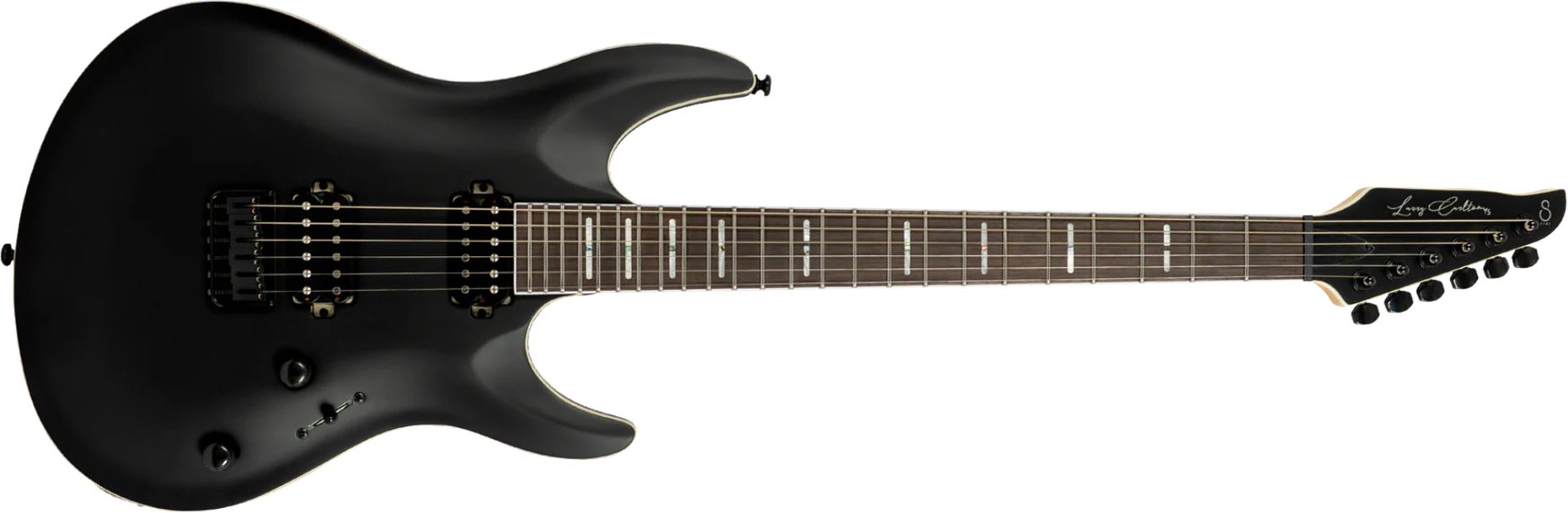 Sire Larry Carlton Y5 2h Ht Rw - Transparent Black - Guitare Électrique Forme Str - Main picture