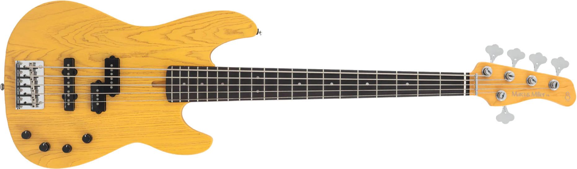 Sire Marcus Miller P6 5st 5c Active Rw - Butterscotch - Basse Électrique Solid Body - Main picture
