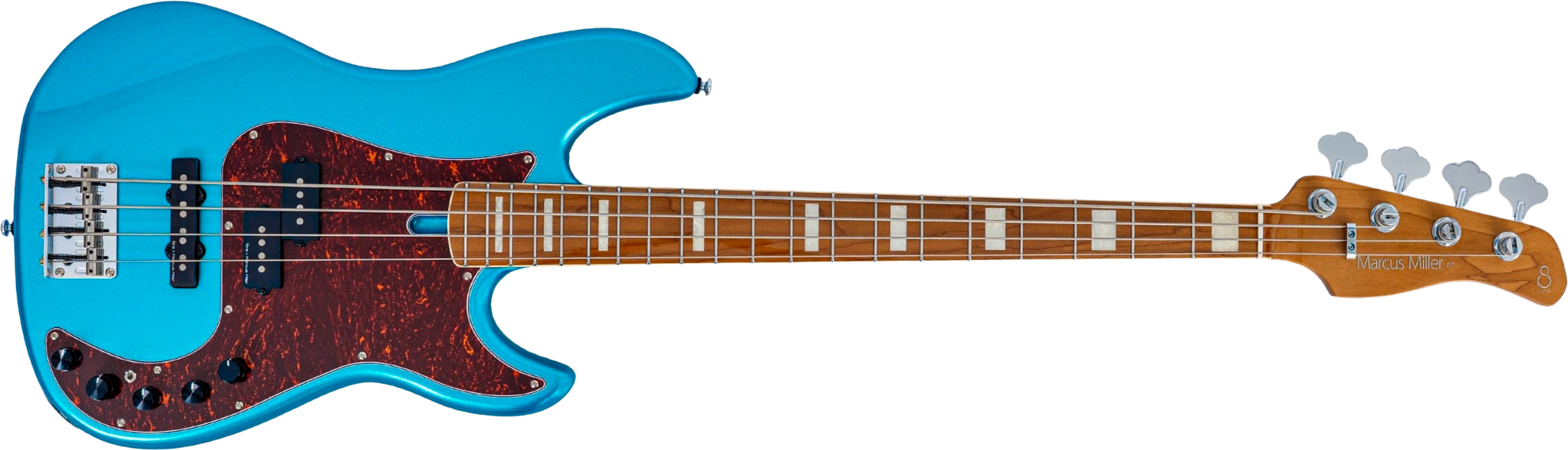 Sire Marcus Miller P7 New Gen 4st Active Mn - Tide Pool - Basse Électrique Solid Body - Main picture