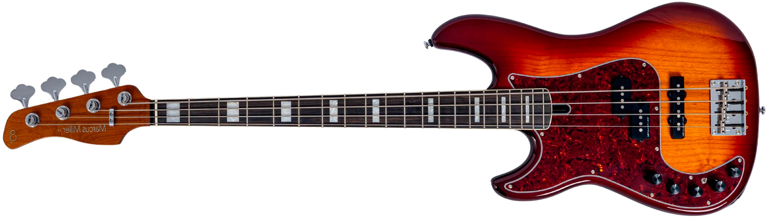 Sire Marcus Miller P7 New Gen 4st Lh Gaucher Active Eb - Tobacco Sunburst - Basse Électrique Solid Body - Main picture