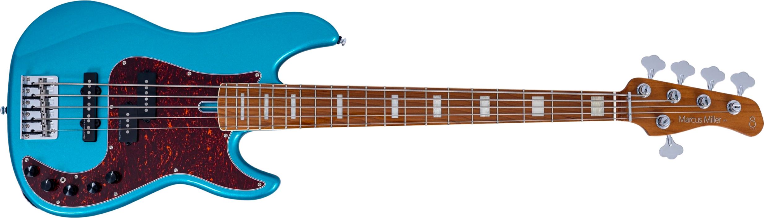 Sire Marcus Miller P7 New Gen 5st 5c Active Mn - Tide Pool - Basse Électrique Solid Body - Main picture