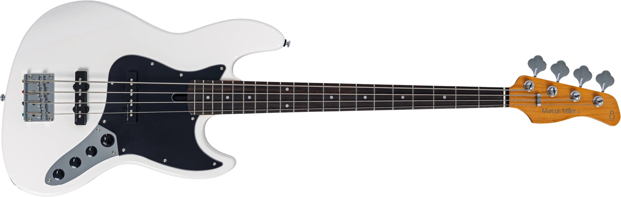 Sire Marcus Miller V3 New Gen 4st Active Rw - Antique White - Basse Électrique Solid Body - Main picture