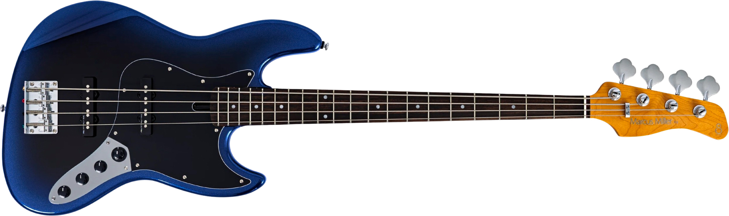 Sire Marcus Miller V3 New Gen 4st Active Rw - Midnight Blueburst - Basse Électrique Solid Body - Main picture