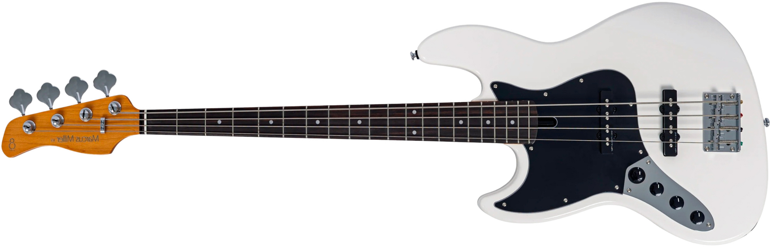 Sire Marcus Miller V3 New Gen 4st Lh Gaucher Active Rw - Antique White - Basse Électrique Solid Body - Main picture