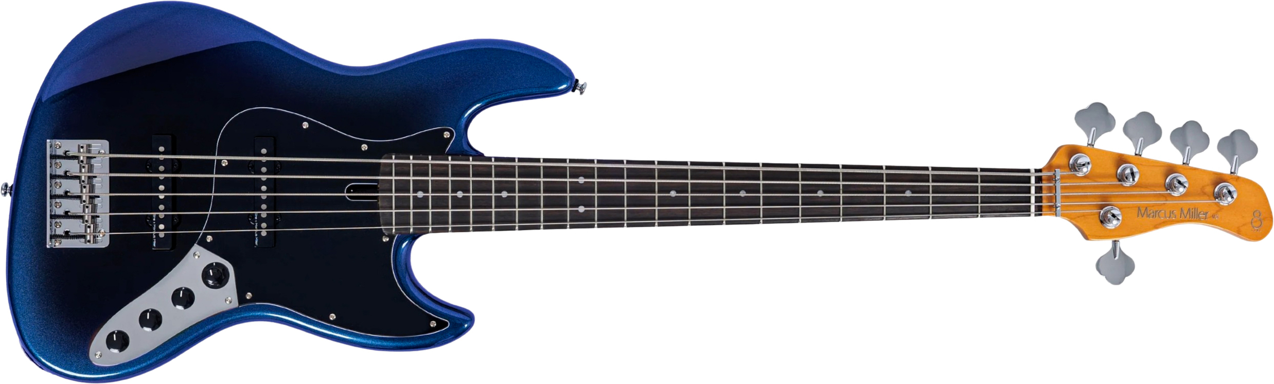 Sire Marcus Miller V3 New Gen 5st 5c Active Rw - Midnight Blueburst - Basse Électrique Solid Body - Main picture
