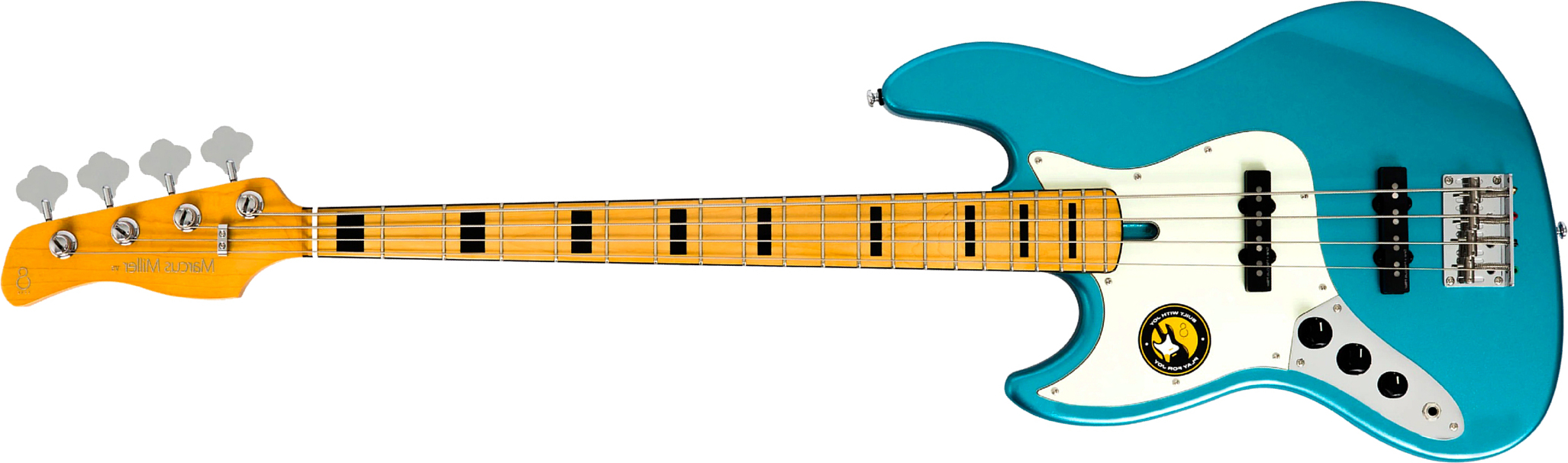 Sire Marcus Miller V5 4st Lh Gaucher Mn - Tide Pool - Basse Électrique Solid Body - Main picture