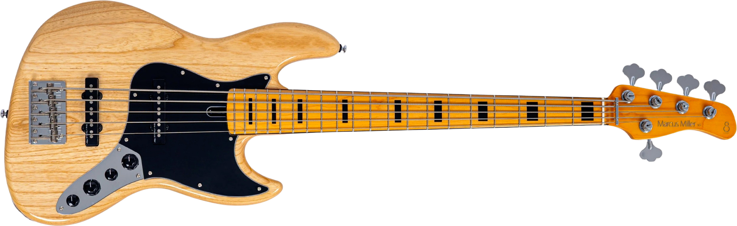 Sire Marcus Miller V7 Vintage Ash New Gen 5st 5c Active Rw - Natural - Basse Électrique Solid Body - Main picture