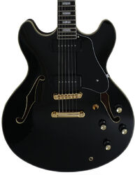 Guitare électrique 1/2 caisse Sire Larry Carlton H7V - Black