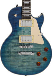 Guitare électrique single cut Sire Larry Carlton L7 - Trans blue